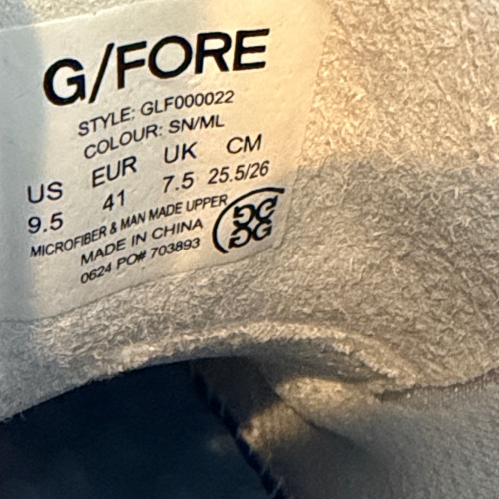 G/FORE WOMEN'S G.112 COLOUR BLOCK KILTIE GOLF SHOE 9.5 - Picture 8 of 8